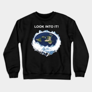 Flat Earth Crewneck Sweatshirt